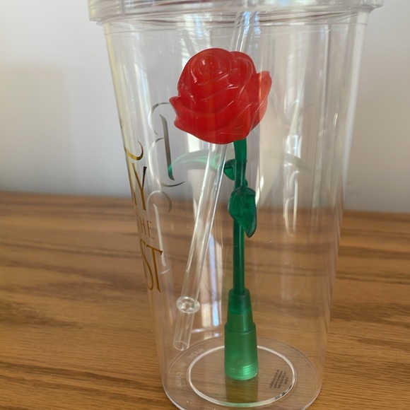 Disneys Beauty and the Beast light up rose tumbler-NEW - Picture 11 of 15